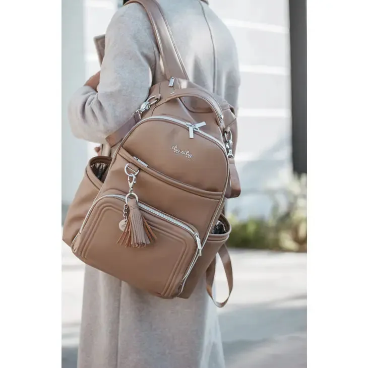 Itzy Ritzy - Boss Plus Diaper Bag Backpack - Chai Latte