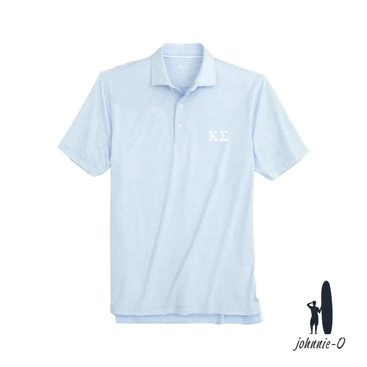 Kappa Sig Johnnie-O Striped Polo