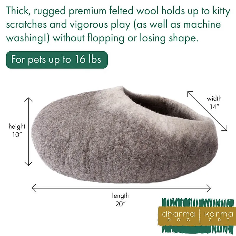 Karma Cat Ombre Wool Pet Cave