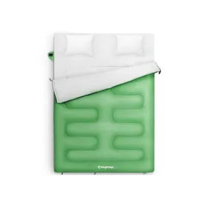 KingCamp - Oxygen 250D Sleeping Bag With Pillows - Green