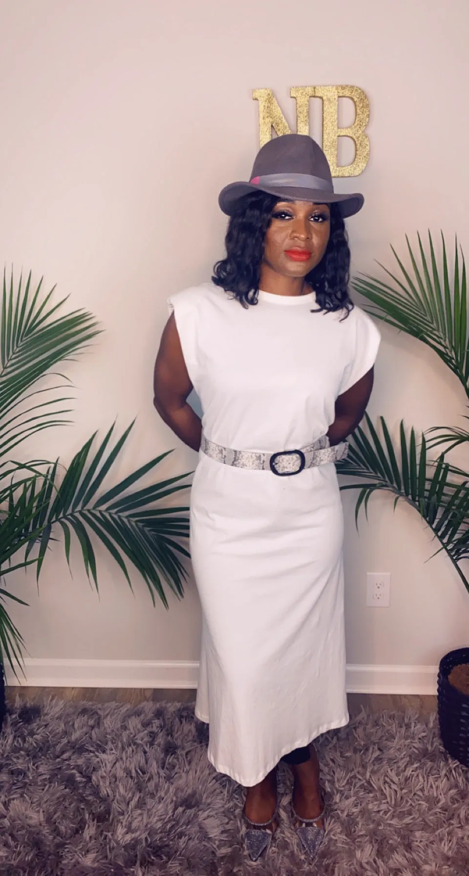L.A. Nights Dress- White