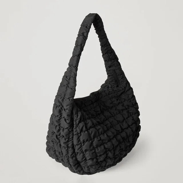 Large Capacity Bag Lady Pattern Cloud Fold Bag
