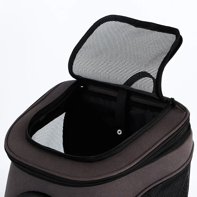 Large Pet Backpack Portable Space Capsule Breathable Window Cat Carrier Dog Bag Pets Products Accessories Portable Travel Bags
