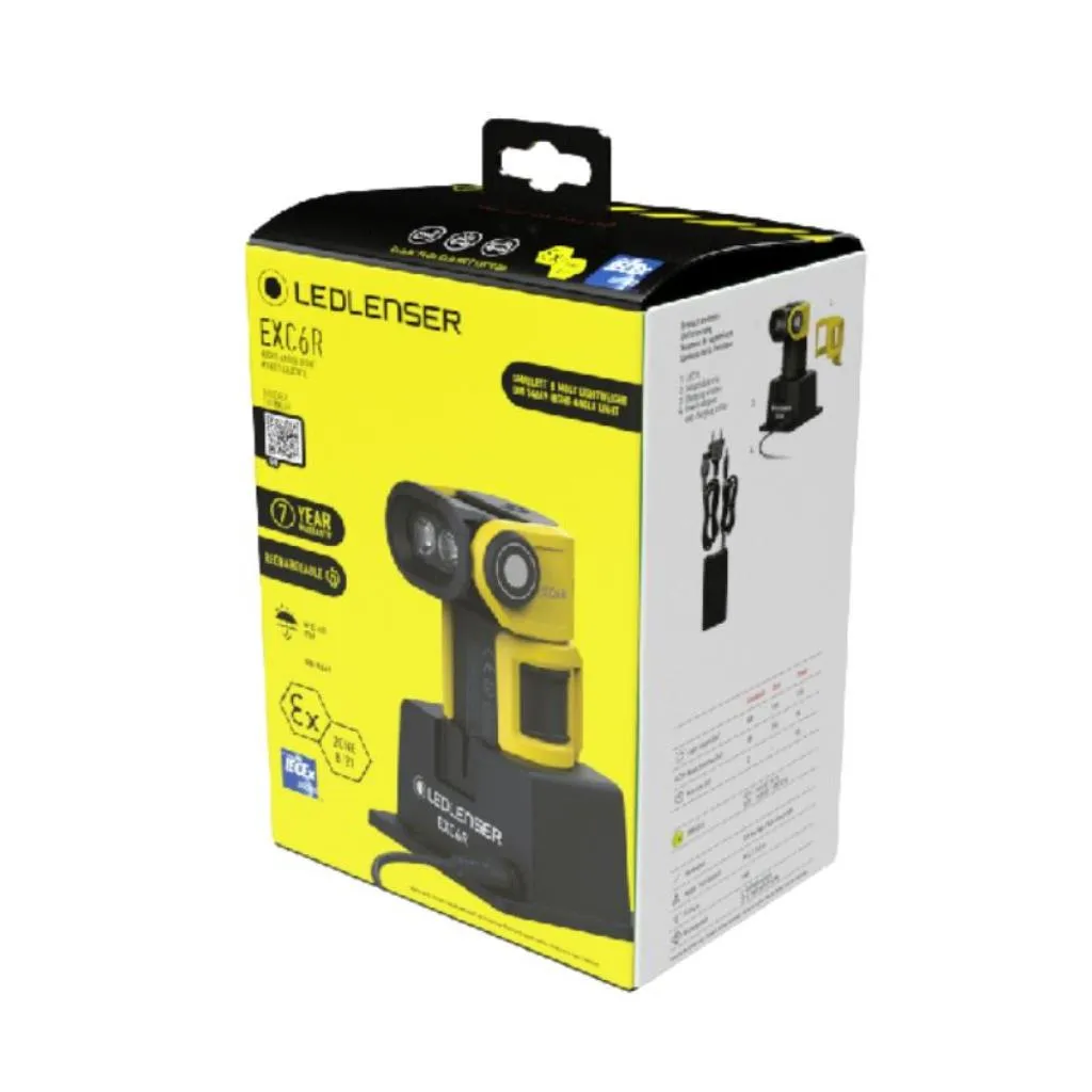 Ledlenser EXC6R 300 Lumen Rechargeable Torch