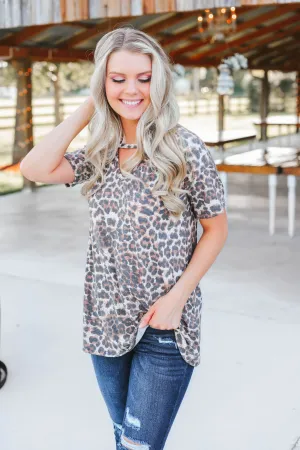 Leopard Is The Key Top