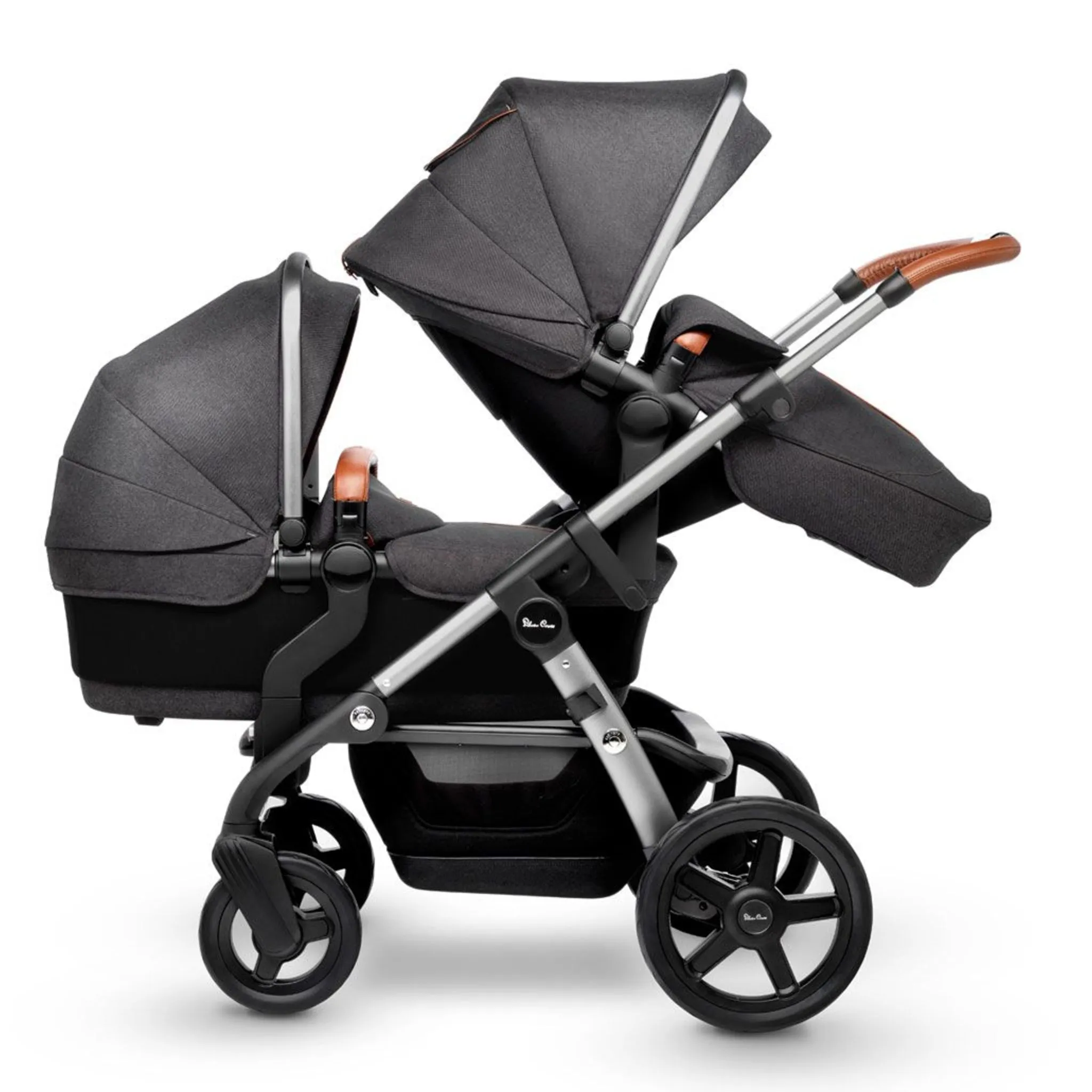 Like New/Unboxed- Silver Cross Stroller - Wave (Granite)