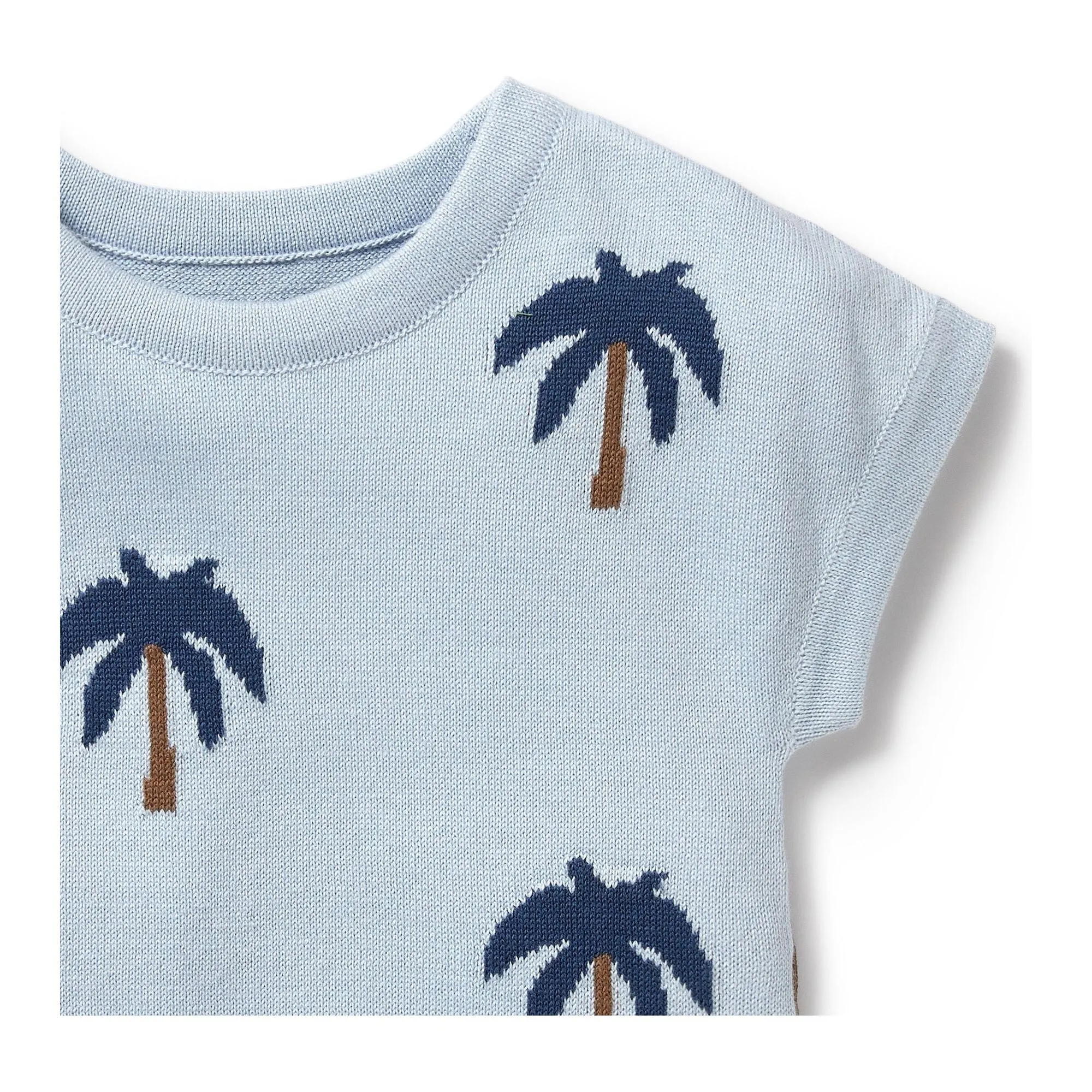 Little Palm Organic Knitted Growsuit