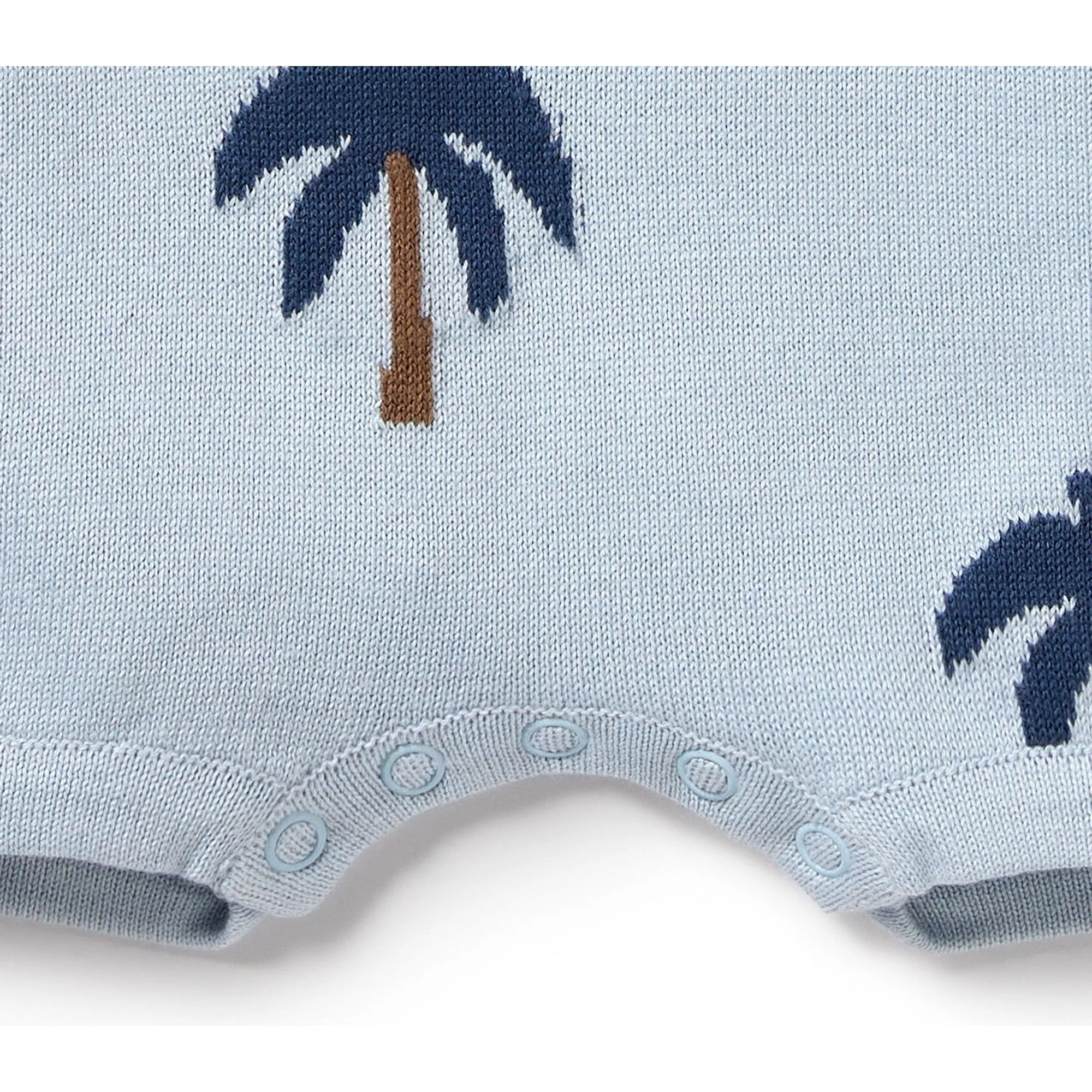 Little Palm Organic Knitted Growsuit