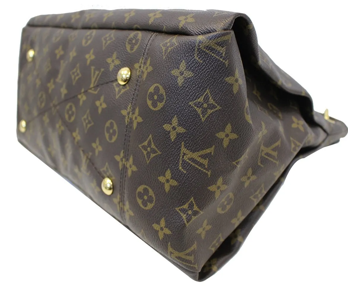 LOUIS VUITTON Artsy MM Monogram Canvas Hobo Shoulder Bag