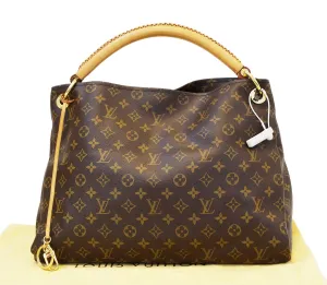 LOUIS VUITTON Artsy MM Monogram Canvas Tote Handbag