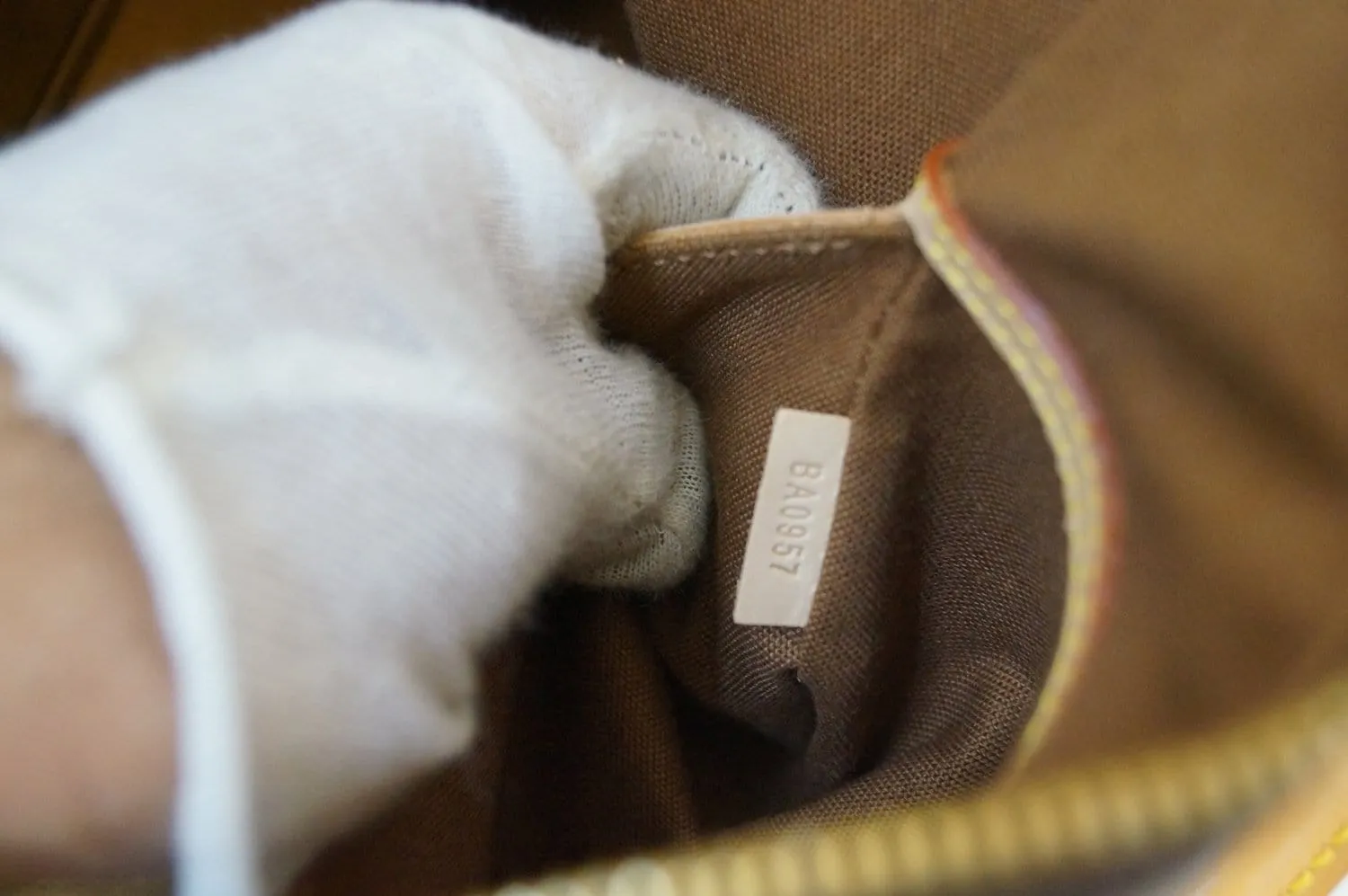 LOUIS VUITTON Monogram Canvas Alma PM Satchel Bag