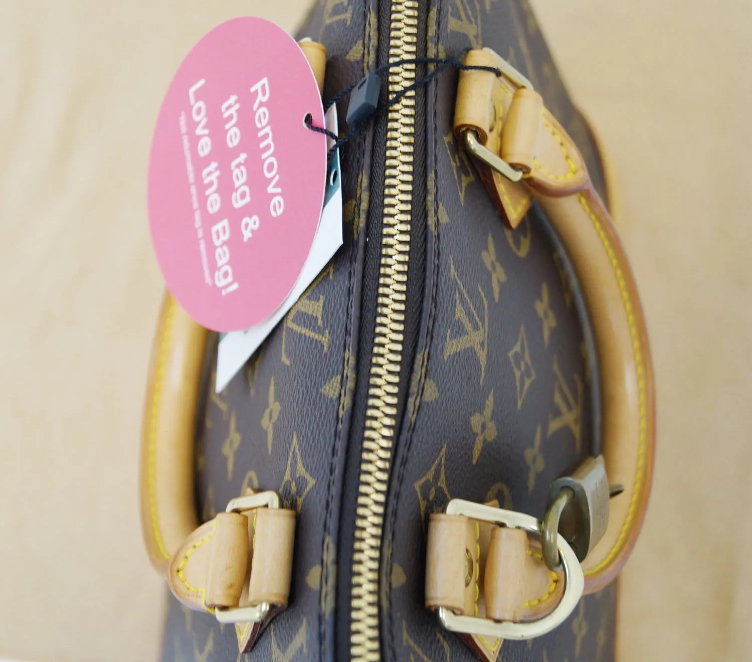 LOUIS VUITTON Monogram Canvas Alma PM Satchel Bag
