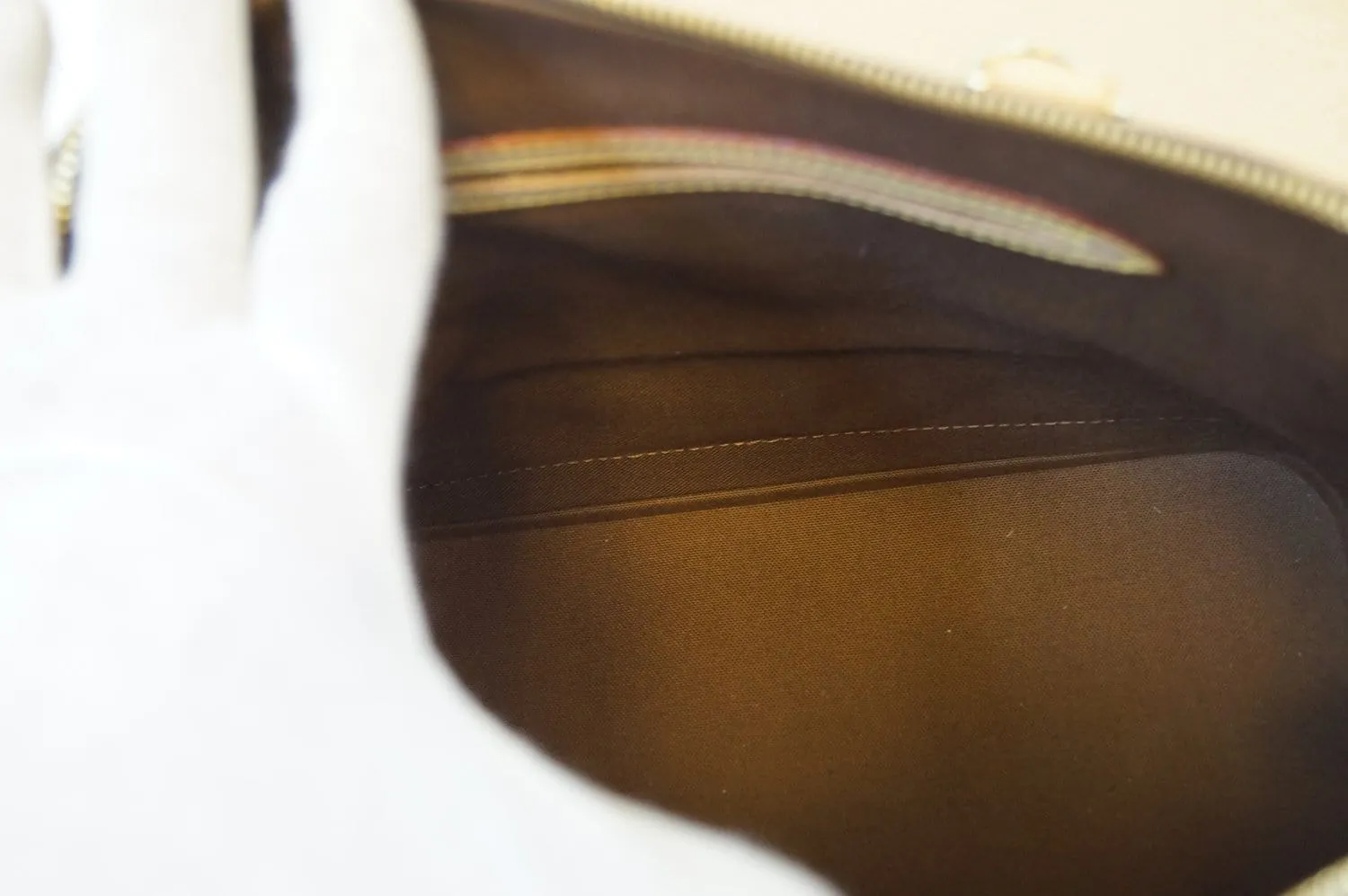LOUIS VUITTON Monogram Canvas Alma PM Satchel Bag