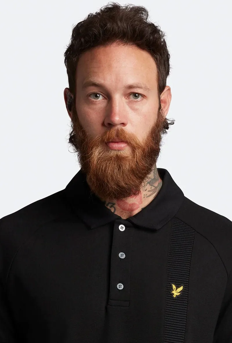 LYLE AND SCOTT OTTOMAN INSERT POLO SHIRT