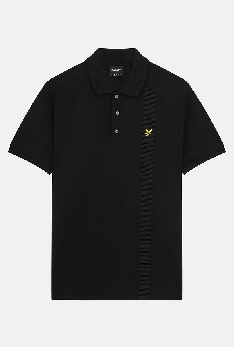 LYLE AND SCOTT OTTOMAN INSERT POLO SHIRT