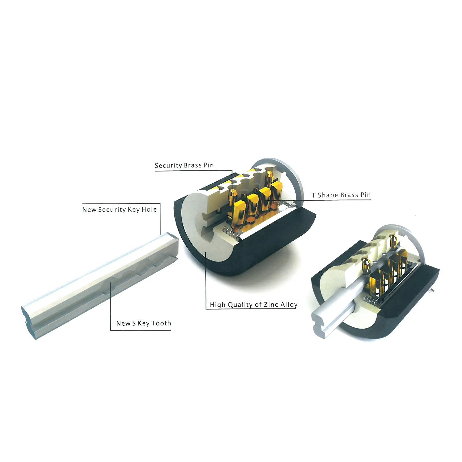 MEETLOCKS Bike U Lock  12mm with Sturdy Mounting Bracket 3 Keys
