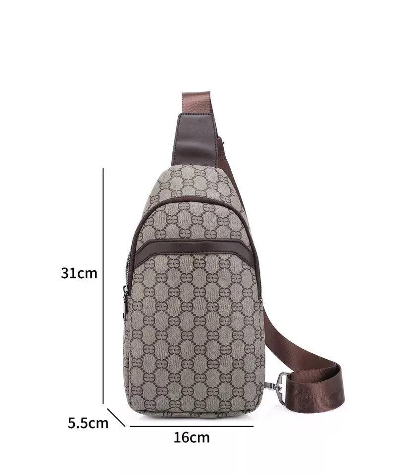 Mens Chest Travel Sport Outdoor Backpack