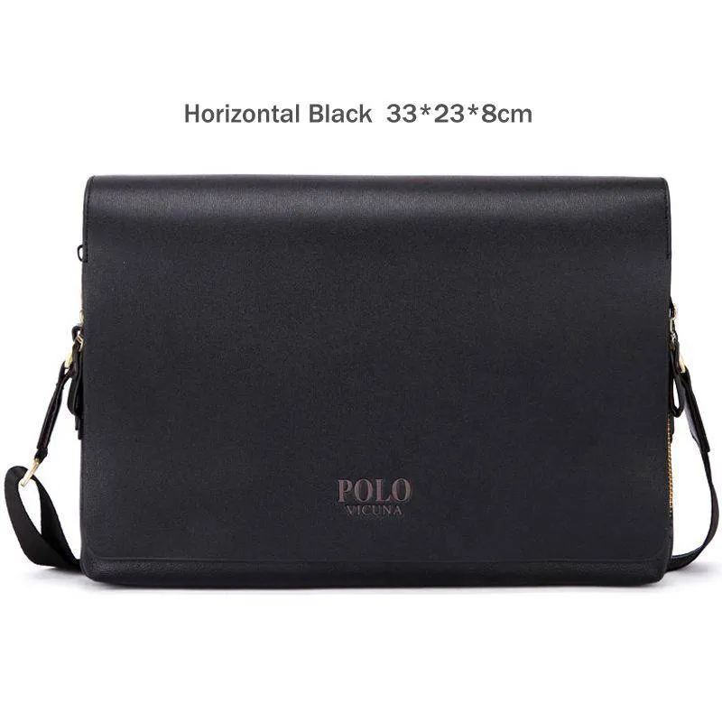 Men's Crossbody Collection 2019 VICUNA POLO New Arrival Fashion Business Leather Men Messenger Bags Promotional Small Crossbody Shoulder Bag Casual Man Bag