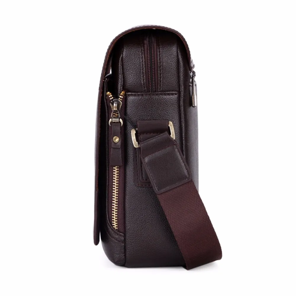 Men's Crossbody Collection 2019 VICUNA POLO New Arrival Fashion Business Leather Men Messenger Bags Promotional Small Crossbody Shoulder Bag Casual Man Bag