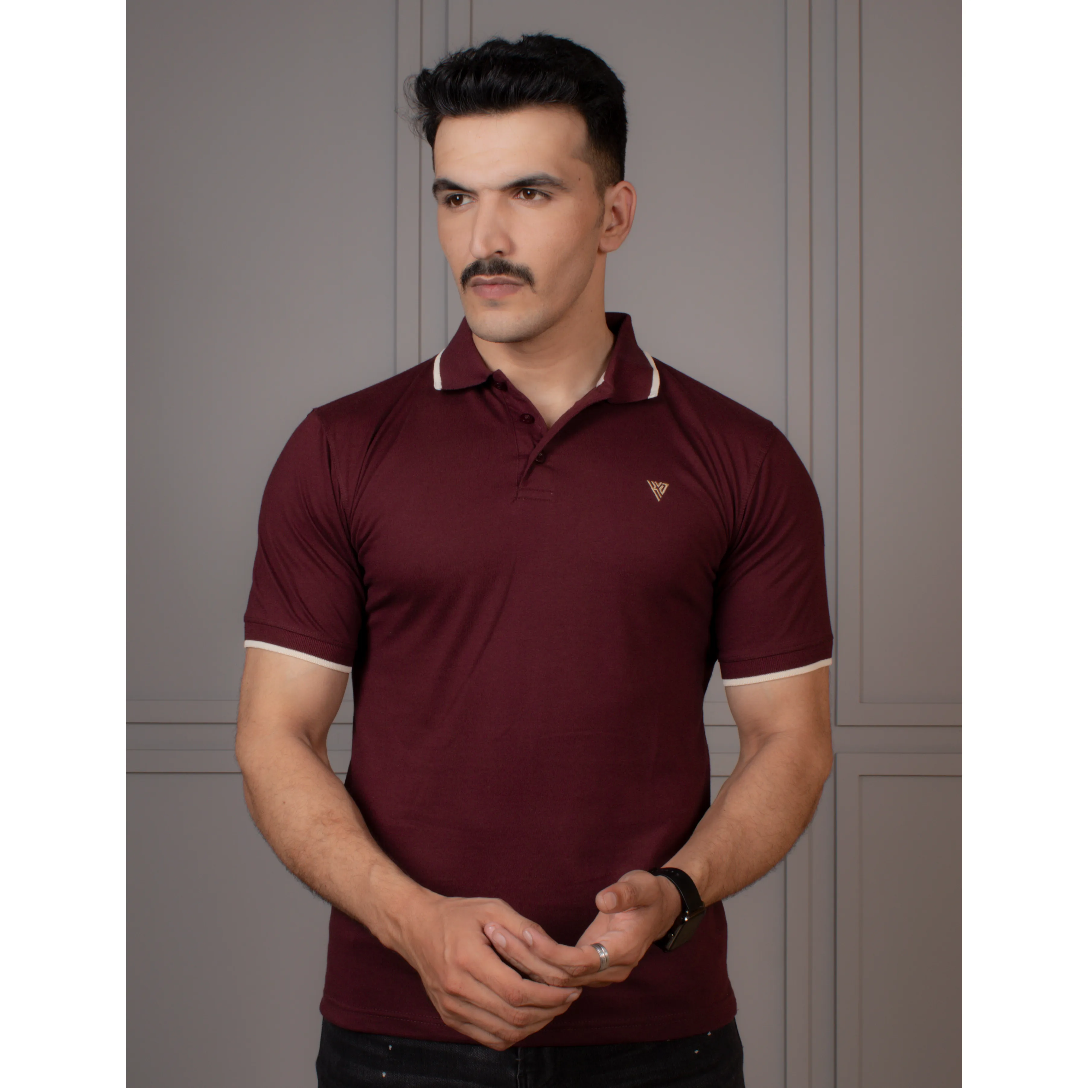 Men's Half Sleeve Polo Code-C