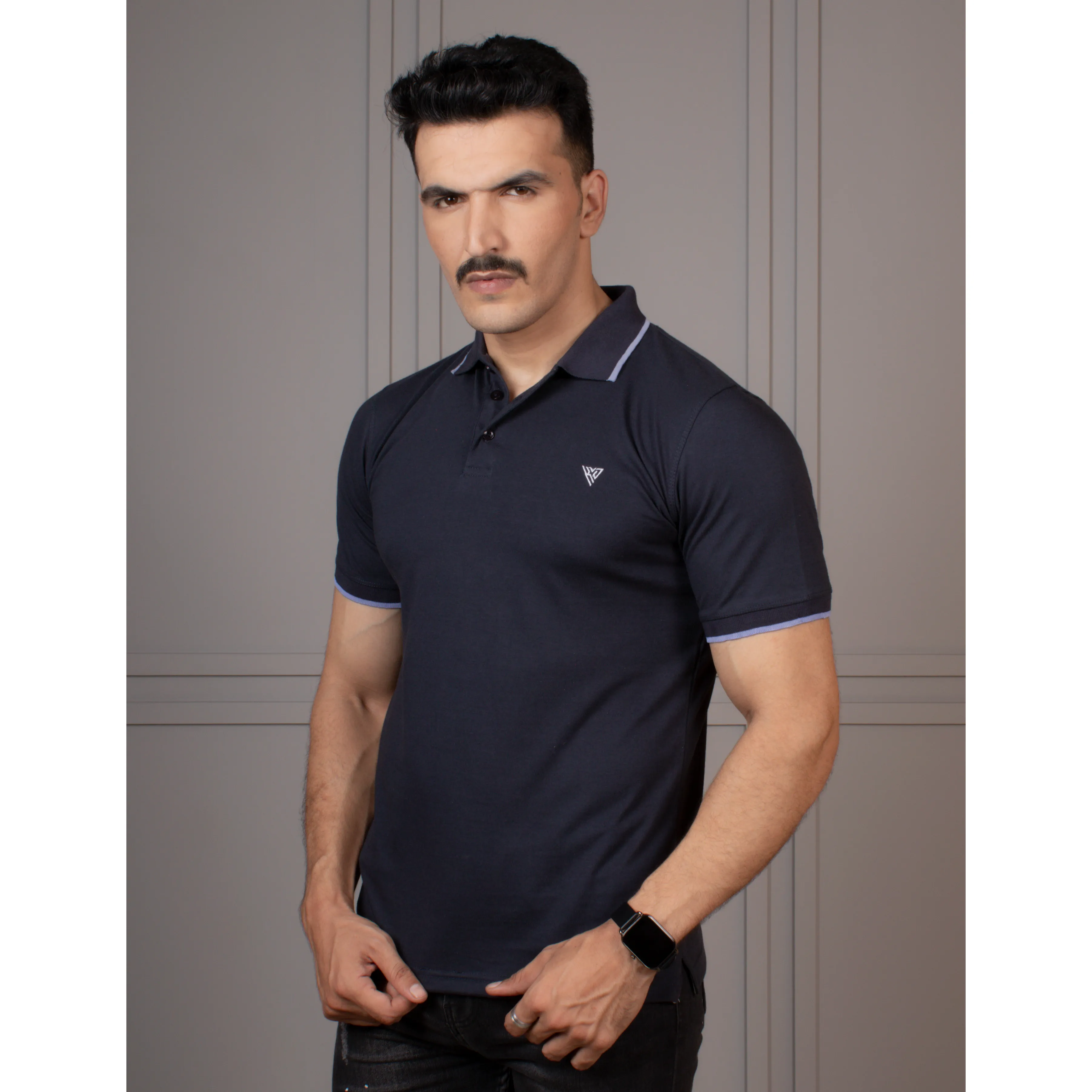 Men's Half Sleeve Polo Code-C