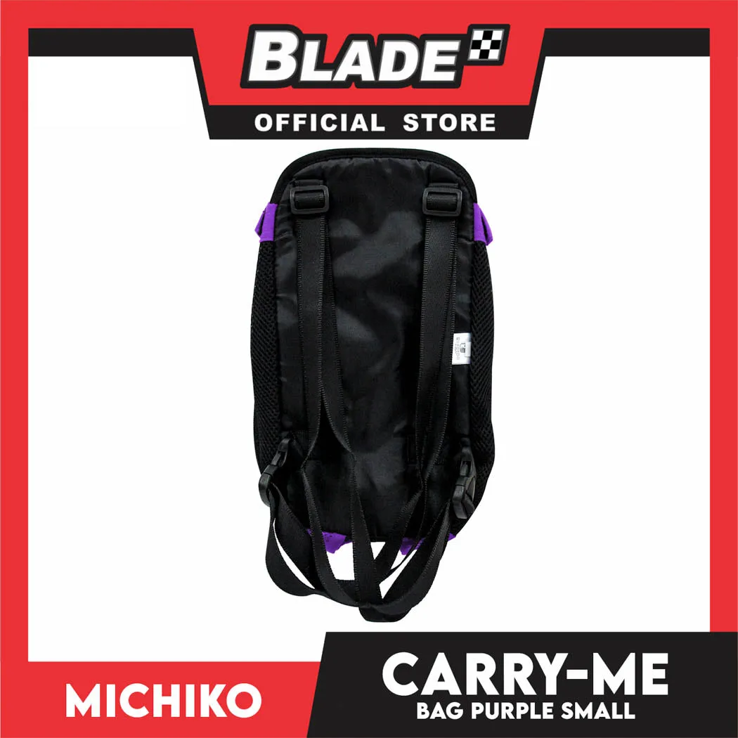 Michiko Carry Me Pet Bag Carrier Purple (Small)