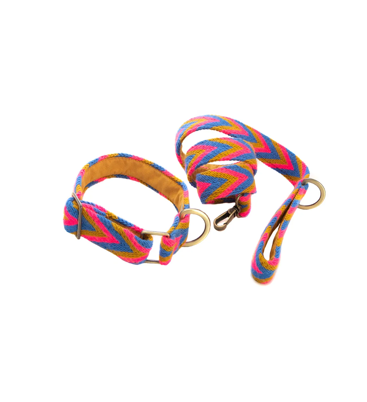 Mostaza Set - Collar & Leash