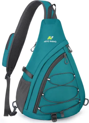 NEVO RHINO Crossbody Sling Backpack 18L Large Sling Bag for Men with Phone Pocket Shoulder Bag for Men, Women Sport Daypack