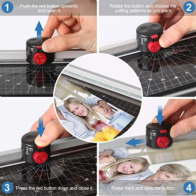 New, box is damaged contents are perfect! 13 Inches Laminator Machine for A3 A4 A6, UALAU 7 in 1 Thermal Laminator with 20 Laminating Pouches, Paper Trimmer, Corner Rounder, Photo Frame for Home School Office Use By UALAU
