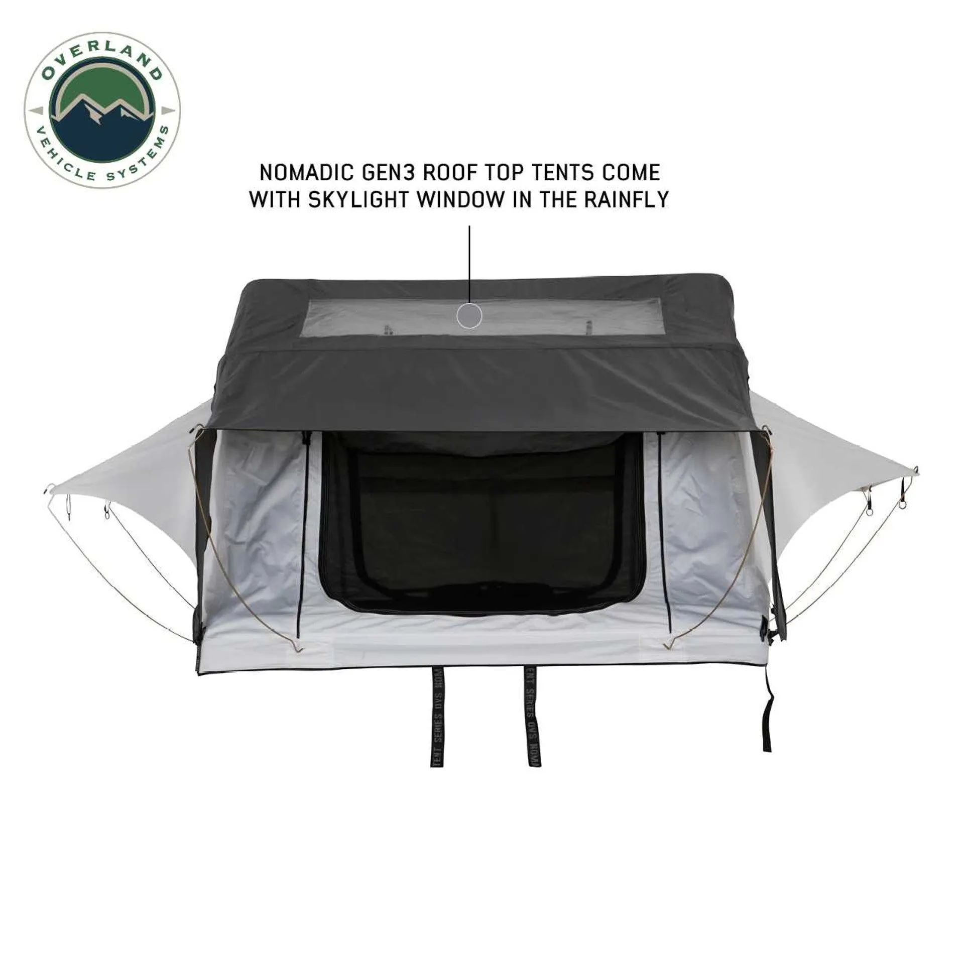 Nomadic 3 Arctic White Extended Roof Top Tent