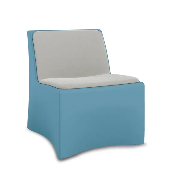 Norix VA630 Vesta Lounge Armless Chair