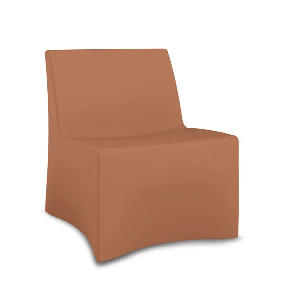 Norix VA630 Vesta Lounge Armless Chair