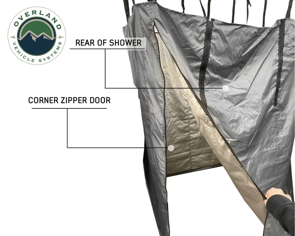 Overland Vehicle Systems Car Camping Side Shower Tent