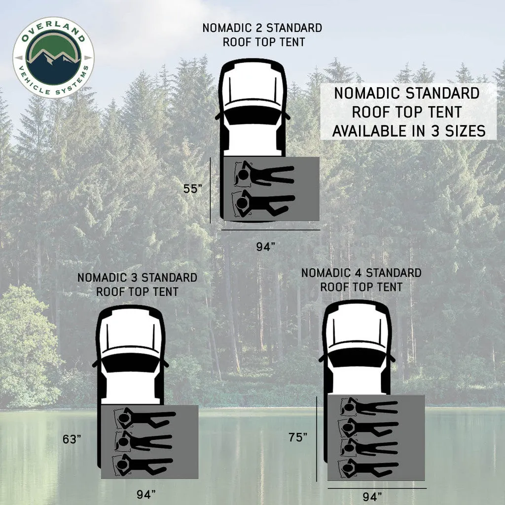 OVS Nomadic 2 Standard Roof Top Tent