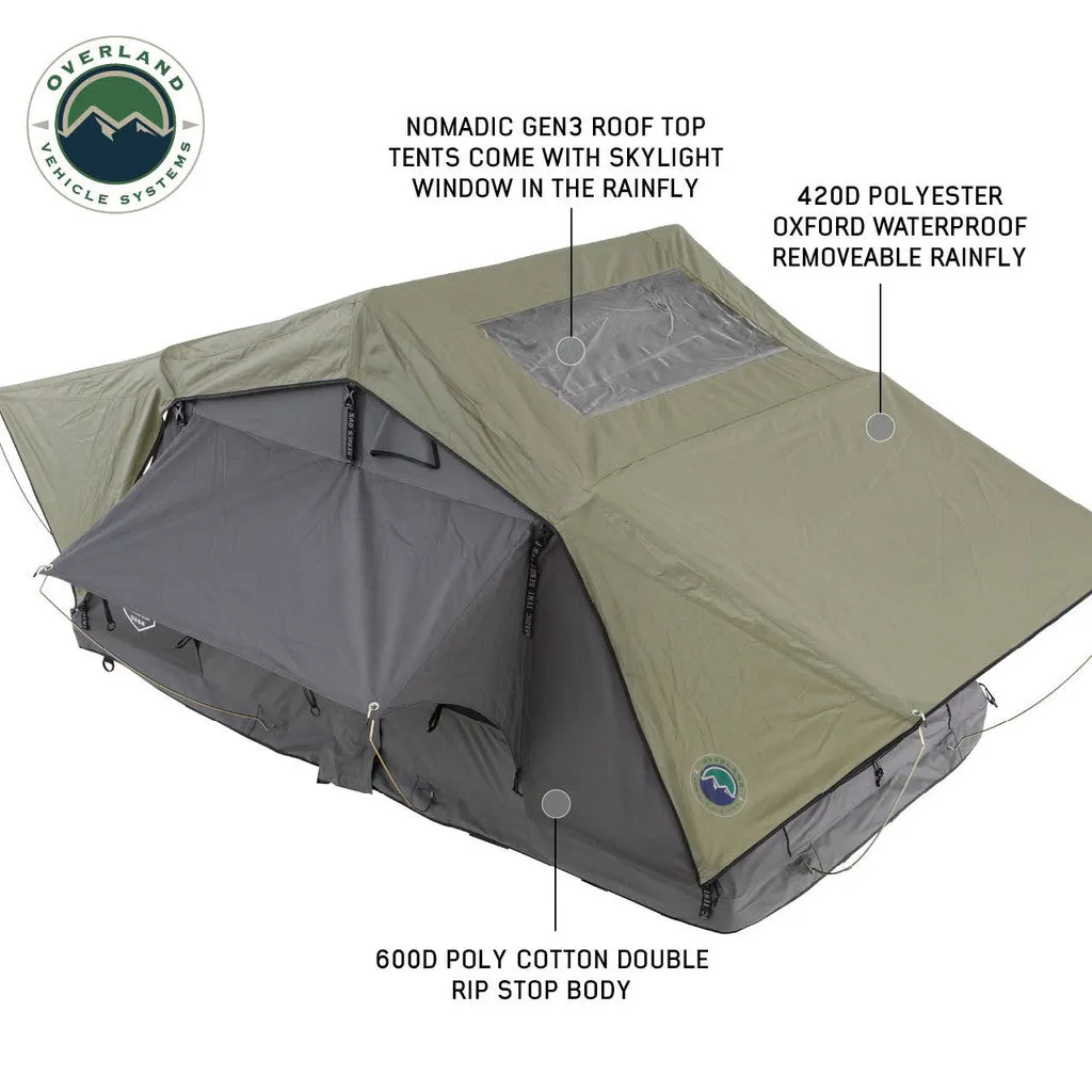 OVS Nomadic 3 Standard 4-Season Vehicle Roof Tent