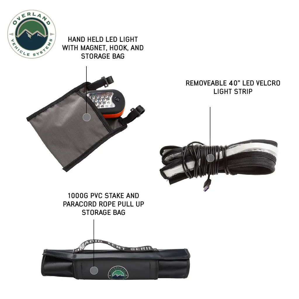 OVS Nomadic 4 Extended 4 Season, Family Roof Top Vehicle Tent