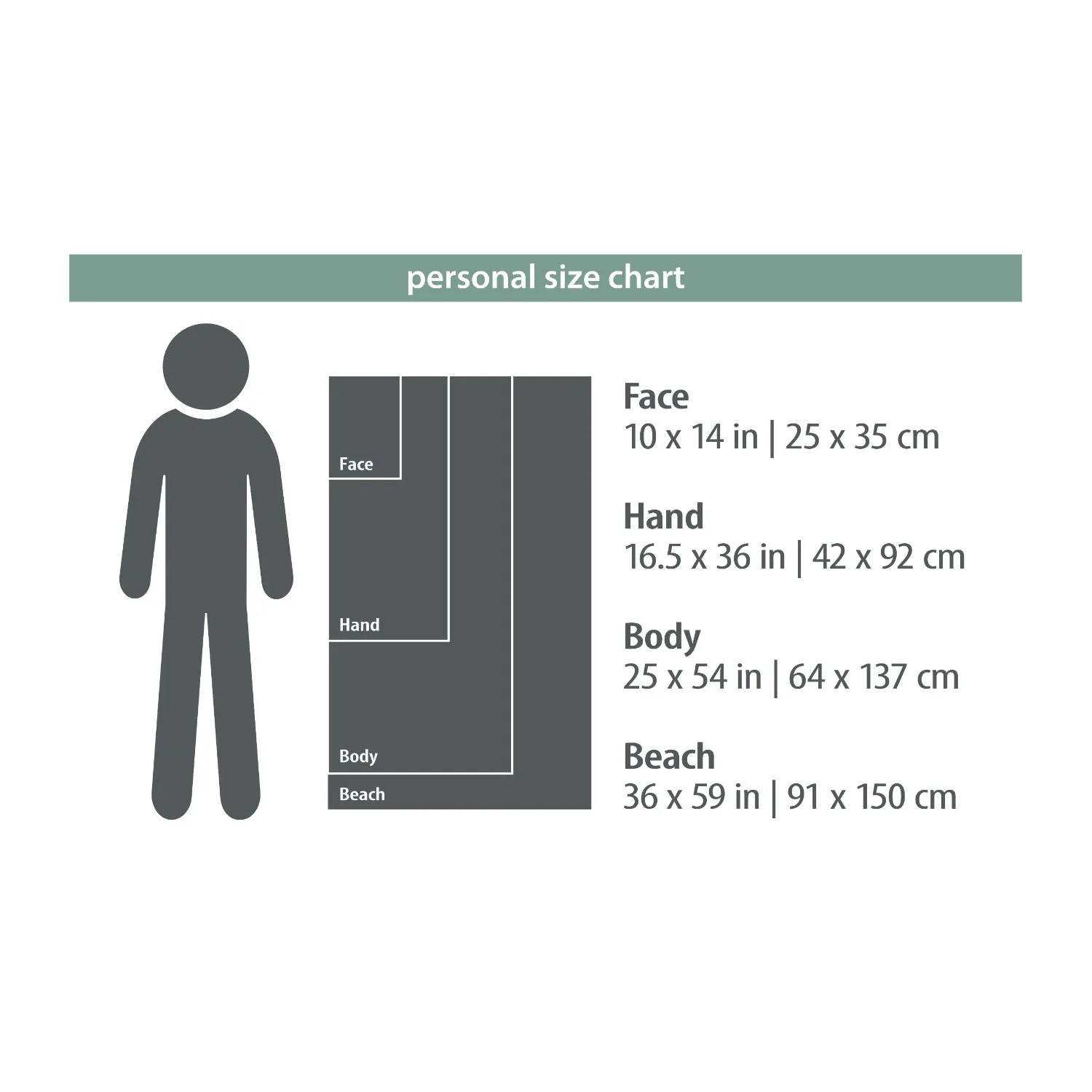 Packtowl Personal Towel - Body