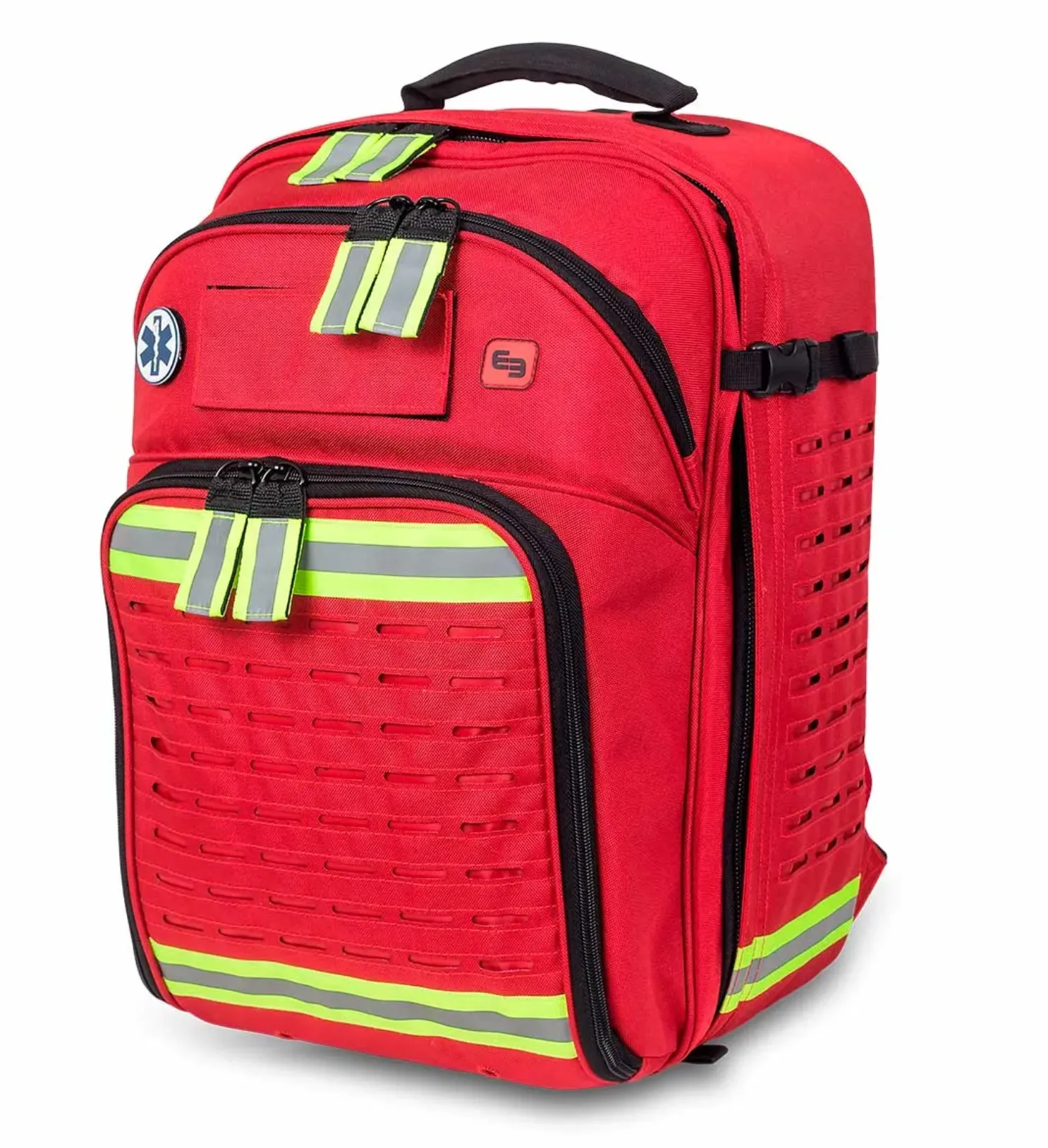 PARAMEDS XL Big-sized Rescue Tactical Backpack Red Medical Emergency Bag