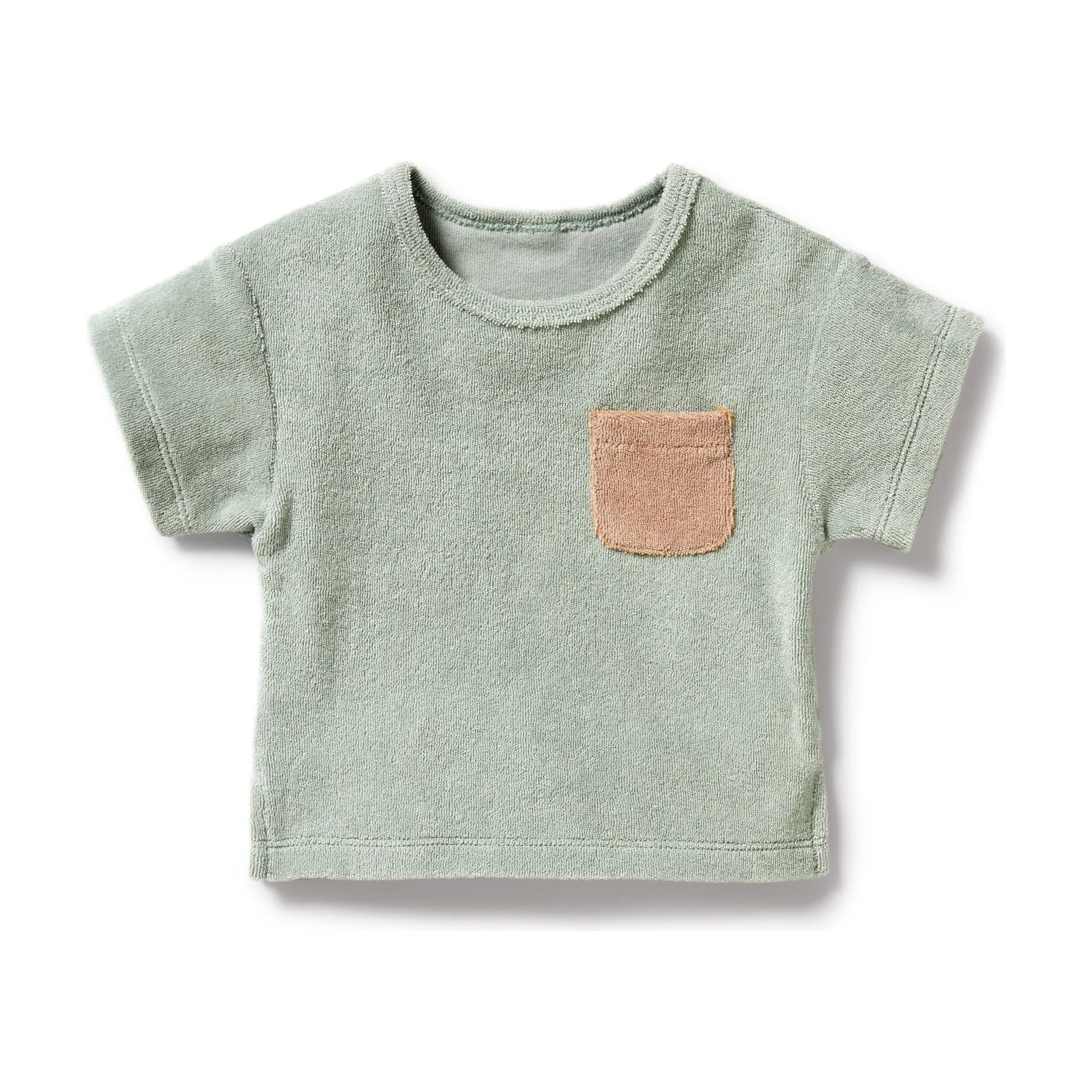 Pistachio Organic Terry Tee