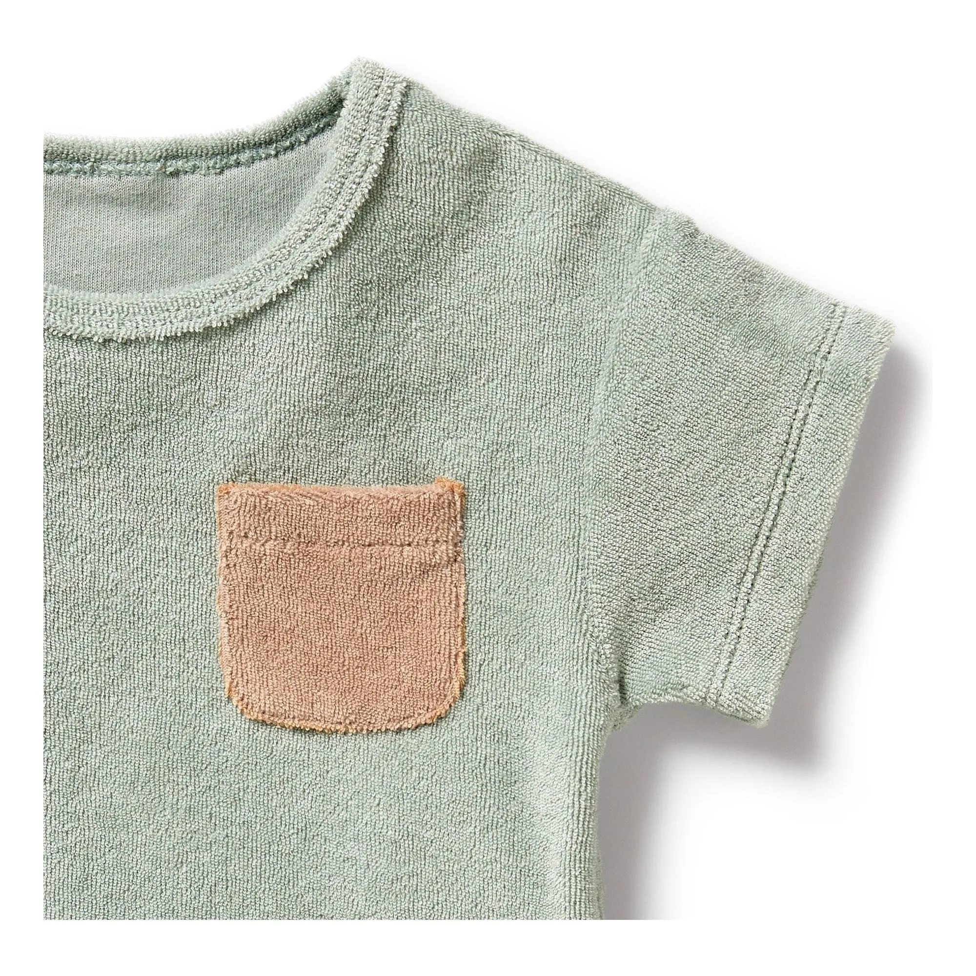Pistachio Organic Terry Tee