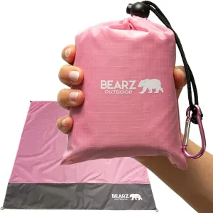 Pocket Blanket - Waterproof Picnic Blanket, Compact Travel Blanket, Picnic Blankets Waterproof Foldable Lightweight for Beach, Hiking, Festival Accessories