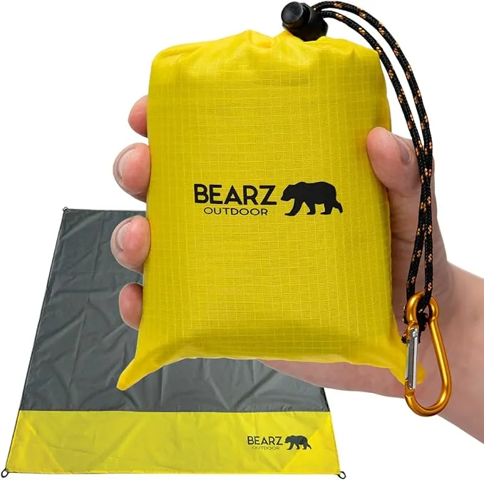Pocket Blanket - Waterproof Picnic Blanket, Compact Travel Blanket, Picnic Blankets Waterproof Foldable Lightweight for Beach, Hiking, Festival Accessories