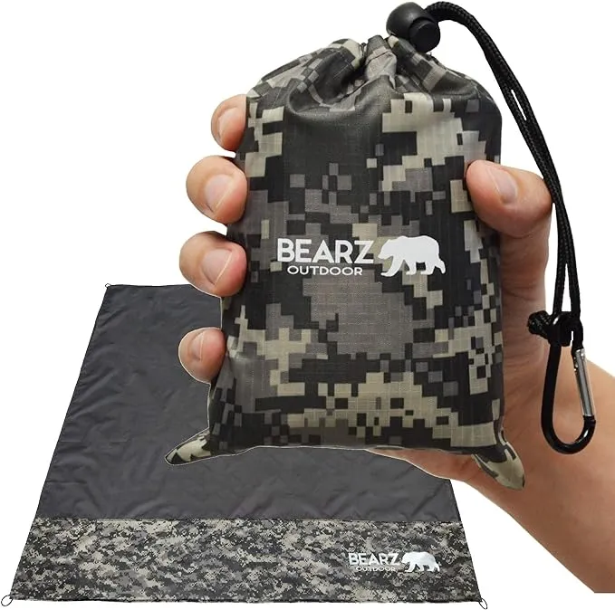 Pocket Blanket - Waterproof Picnic Blanket, Compact Travel Blanket, Picnic Blankets Waterproof Foldable Lightweight for Beach, Hiking, Festival Accessories