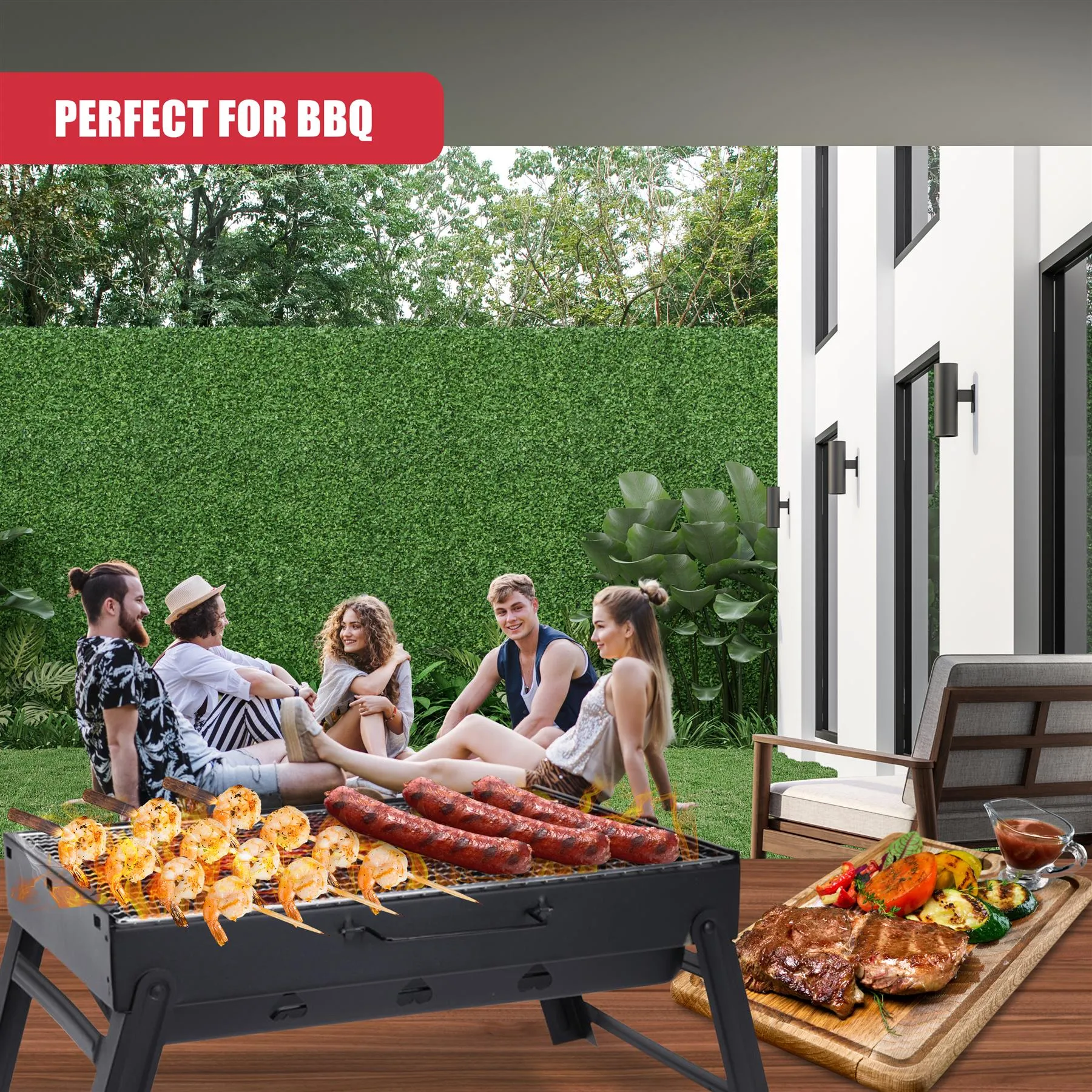 Portable Charcoal BBQ Grill
