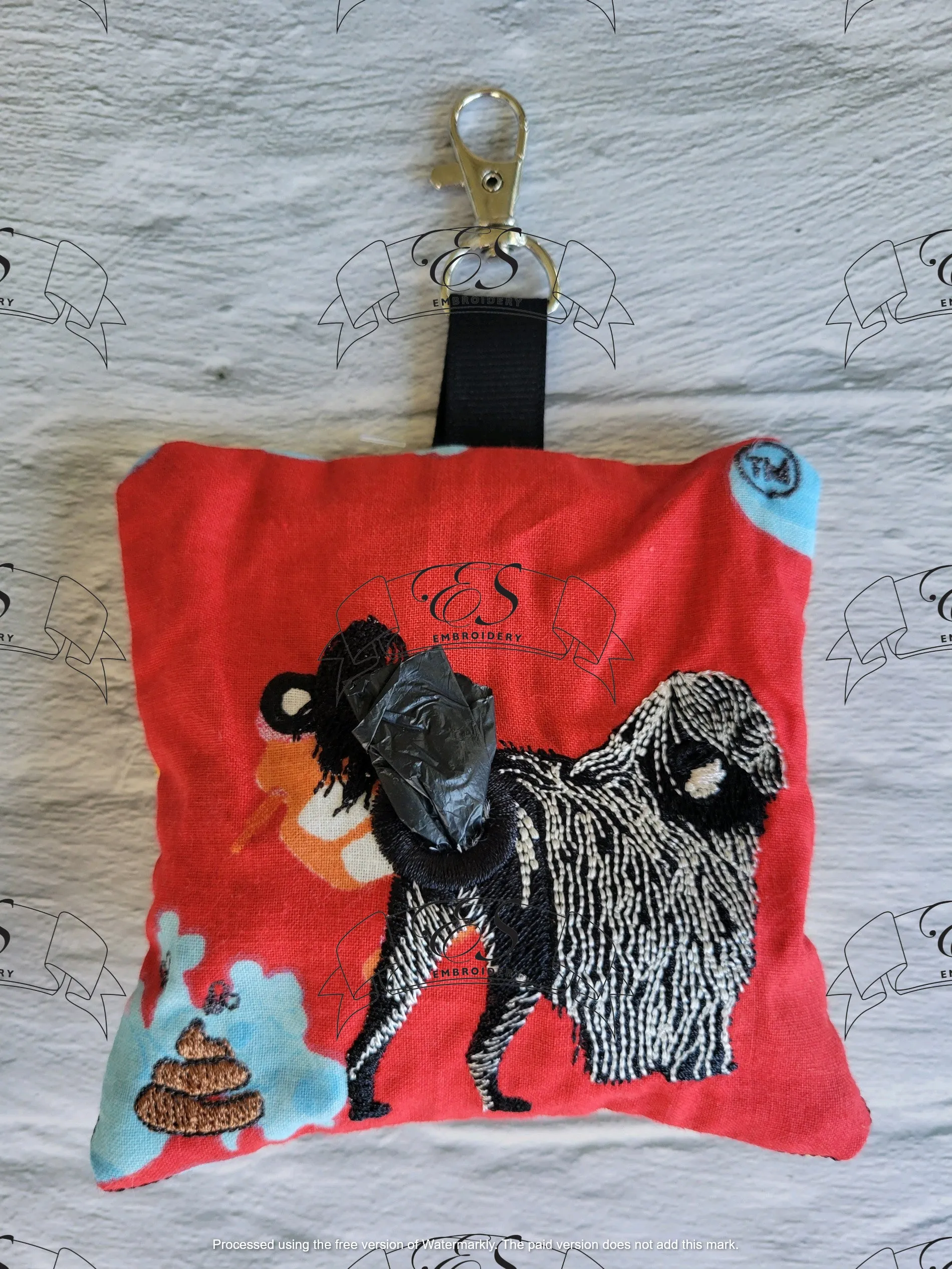 Portugese Water Dog Waste Bag Holder