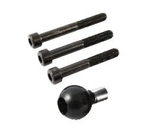 RAM Motorcycle Handlebar Clamp Base with M8 Screws  RAM-B-367U
