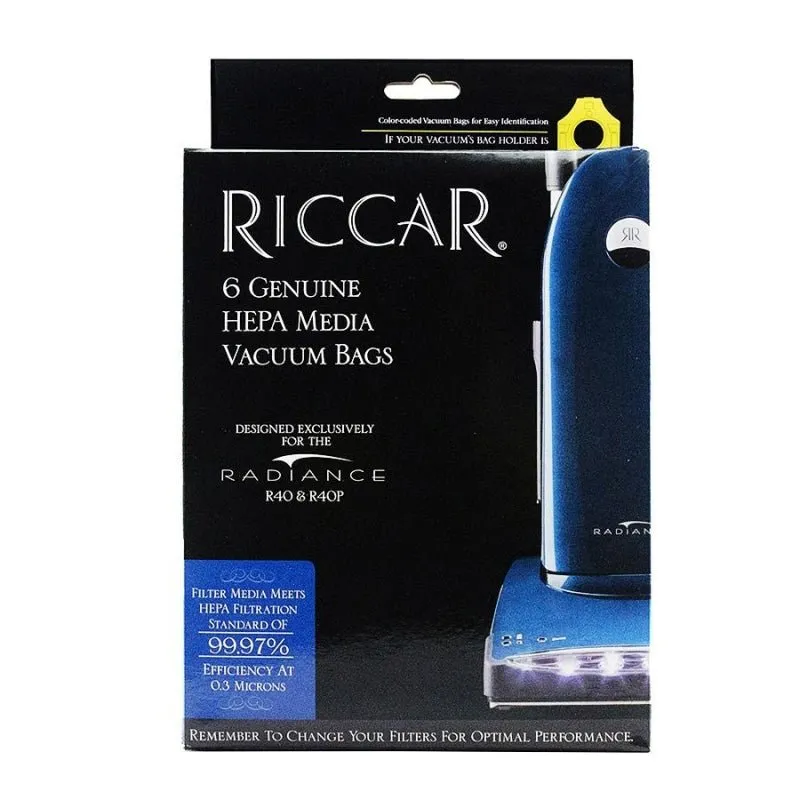 Riccar OEM HEPA Bag Type "P"