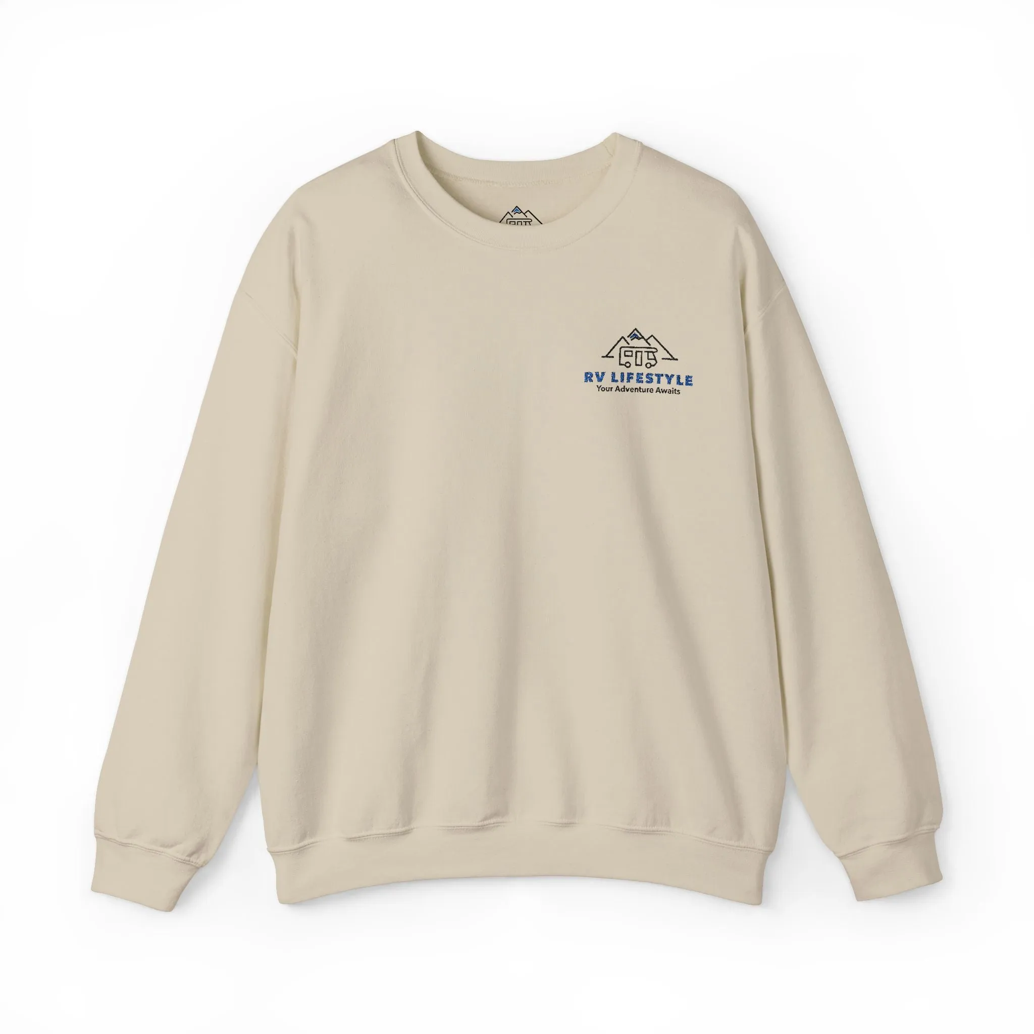 RV Lifestyle Logo Unisex Crewneck Sweatshirt