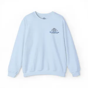 RV Lifestyle Logo Unisex Crewneck Sweatshirt