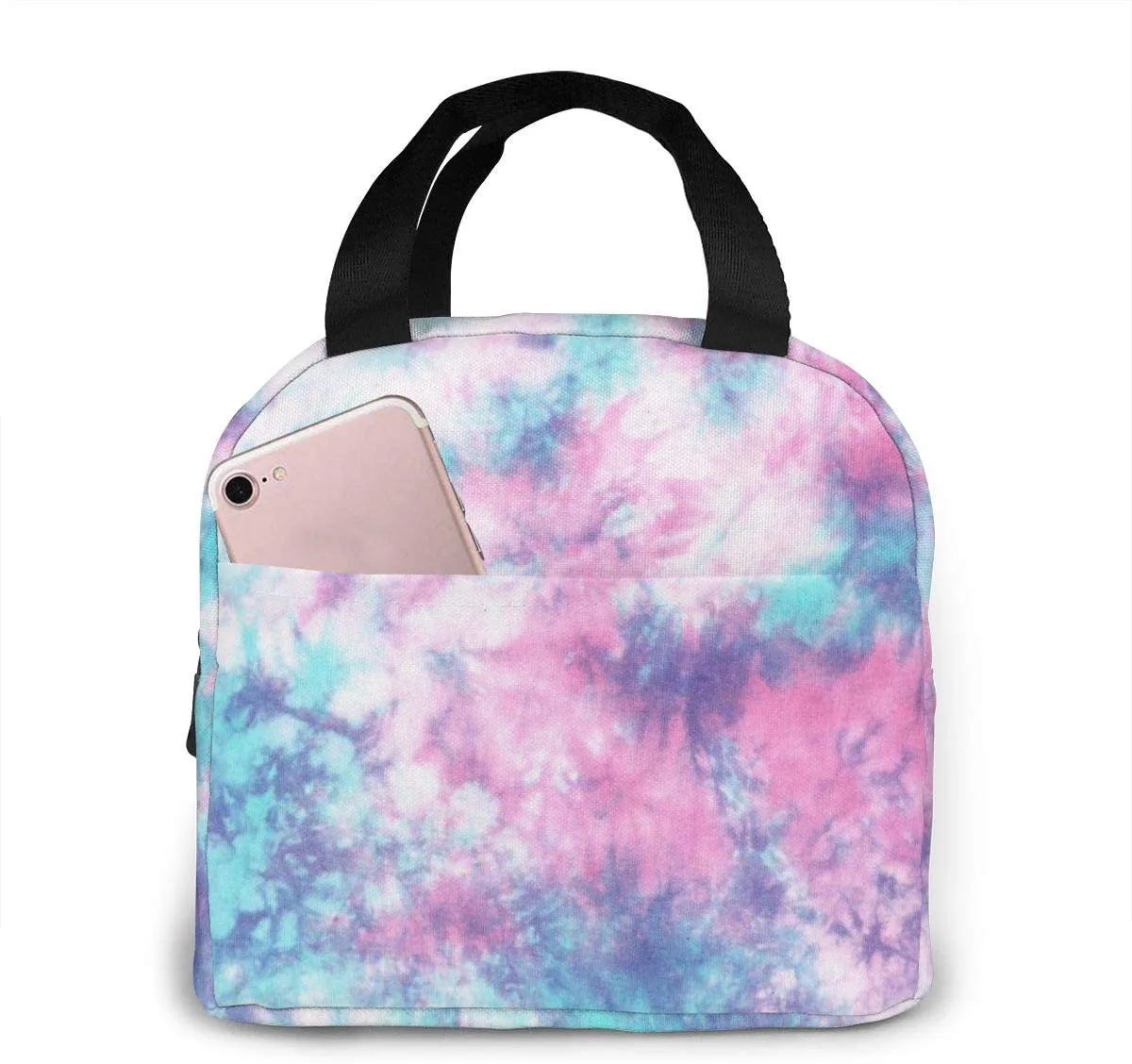 Rynx | Prelerdiy Abstract Floating Lunch Box - Insulated Lunch Bags For Women/Men Watercolor Design Reusable Lunch Tote Bags, Perfect For Office/Camping/Hiking/Picnic/Beach/Travel